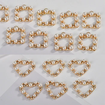 

New style 20pcs/lot beads decoration geometry square/hearts shape alloy floating locket charms diy jewelry earring pendants