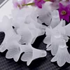 White Acrylic Leaf Petals Flower Frosted Acrylic Spacers Beads For Hair Wedding Earrings DIY Makeing Accessories ► Photo 2/6