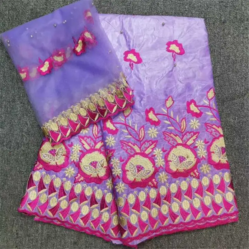 

African bazin riche brocade fabric 2019 latest cotton basin riche brode french lace fabric for women 5+2yards/lot-J30