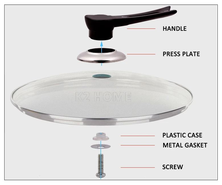 Универсальный горшок ручки для крышки Замена подставки вок крышка рукоятки захвата крышки для кухонной посуды держатель сковорода крышка ручка Замена рукоятки