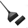 Nicrew – racloir à algues en alliage aluminium-magnésium, brosse de nettoyage avec 10 lames en acier inoxydable pour Aquarium poissons récif plantes réservoir ► Photo 3/6