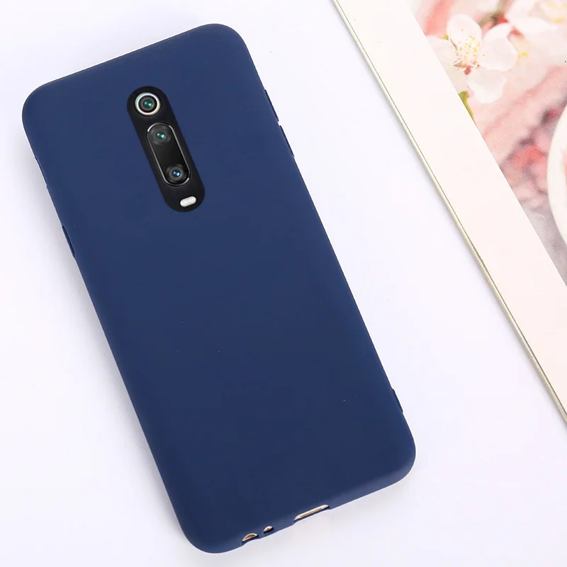 Силиконовый чехол ярких цветов для Xiaomi mi 9T Pro mi 9 T, мягкая задняя крышка из ТПУ для Xiaomi mi 9 t, чехол 6,39 дюйма - Цвет: Sapphire