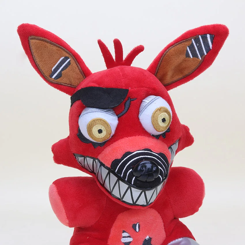 FNAF Video Game Plush Toys - 25cm Five Nights At Freddy's Sister Location Funtime Foxy, Nightmare Phantom Foxy, and Mangle Plush Dolls image 6
