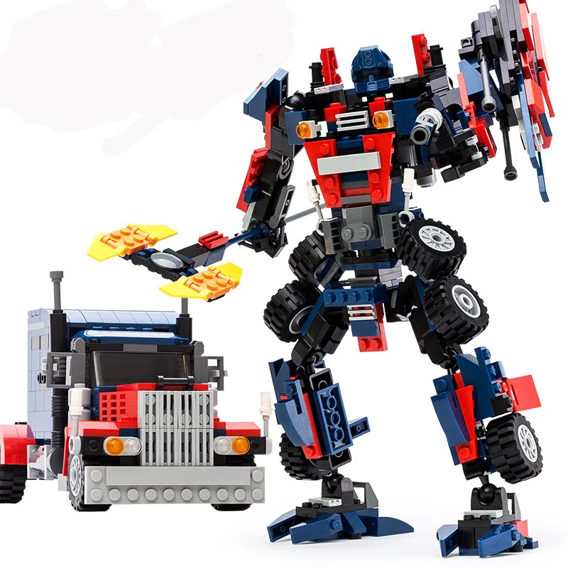 Новое поступление Legoings 2 в 1 трансформации серии робот автомобиля спортивный