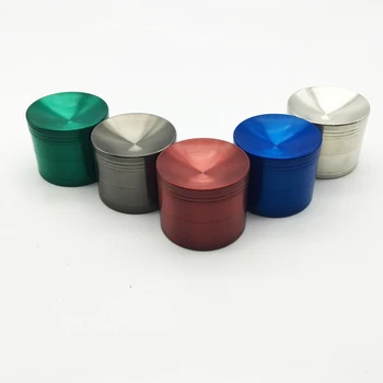 

New 4 Layer Broken Smoke Metal Tobacco Crusher Smoking Pipe Herb Grinders Sigaretten Maker Moledor Cigar Magnetic