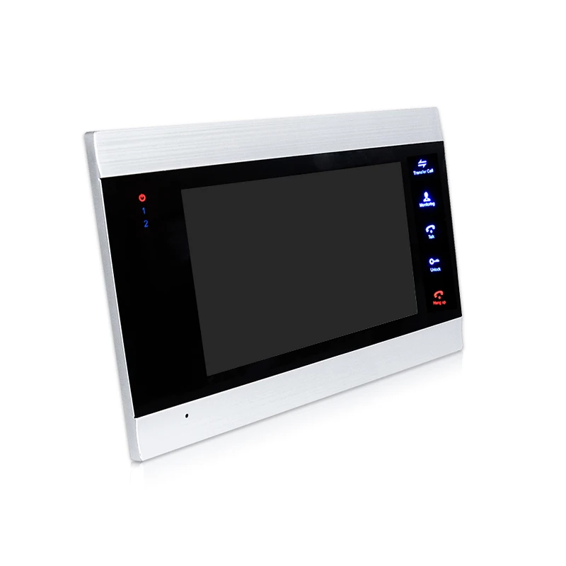 

Free Shipping 720P AHD 7" LCD Screen Record Monitor Touch Sensor Button PIR Motion Detection Set Unlock Time for Video Intercom