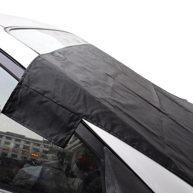 142*120cm 190T Car Anti Shade Sun Shield Cover Fixed Magntic Fastener  Auto Front Window Screen Dust Protector Car-styling