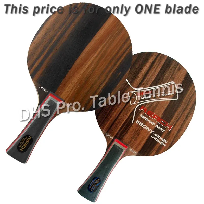 

Reach Ebony -SEVEN +POWER Medium Fast Table Tennis racket Blade for ping pong paddle bat