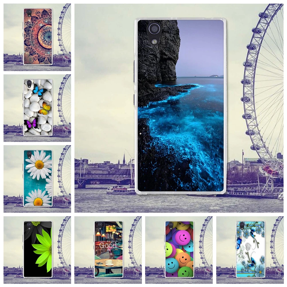 Phone Case for Lenovo P70 Cases Back Cover p70 Covers P70T Silicone Bag TPU Cartoon Painting Shell | Мобильные телефоны и
