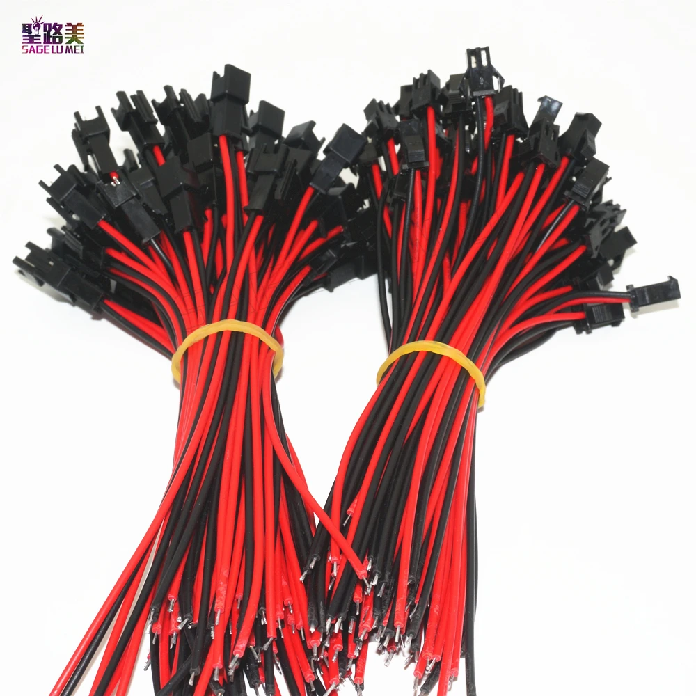 cabo de conexão macho para comprimento fio para conector de lâmpada led