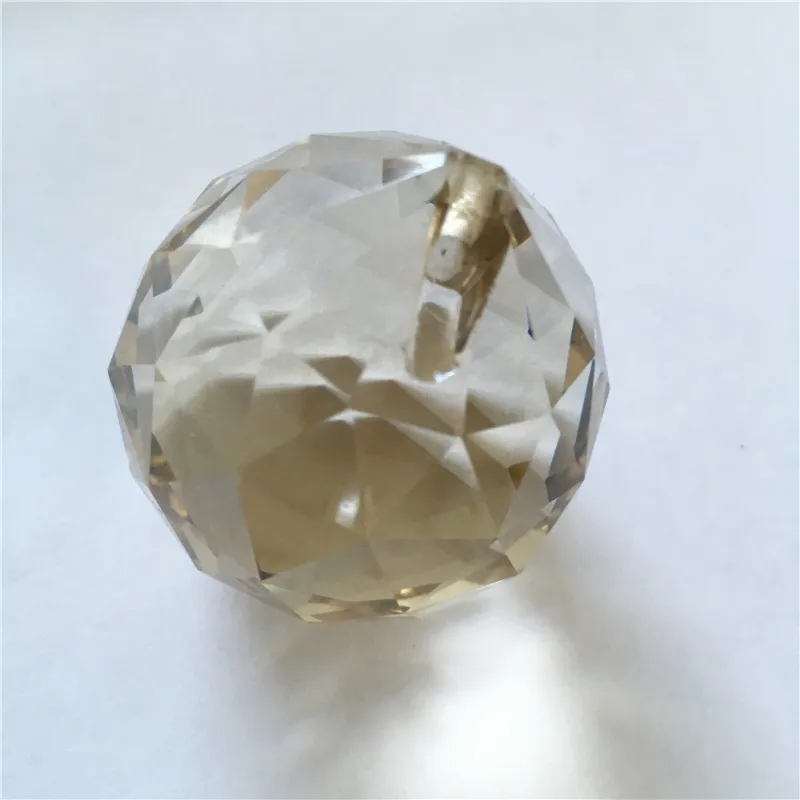 High Quality 30pcs Glass Crystal Balls 40mm can use with octagon beads