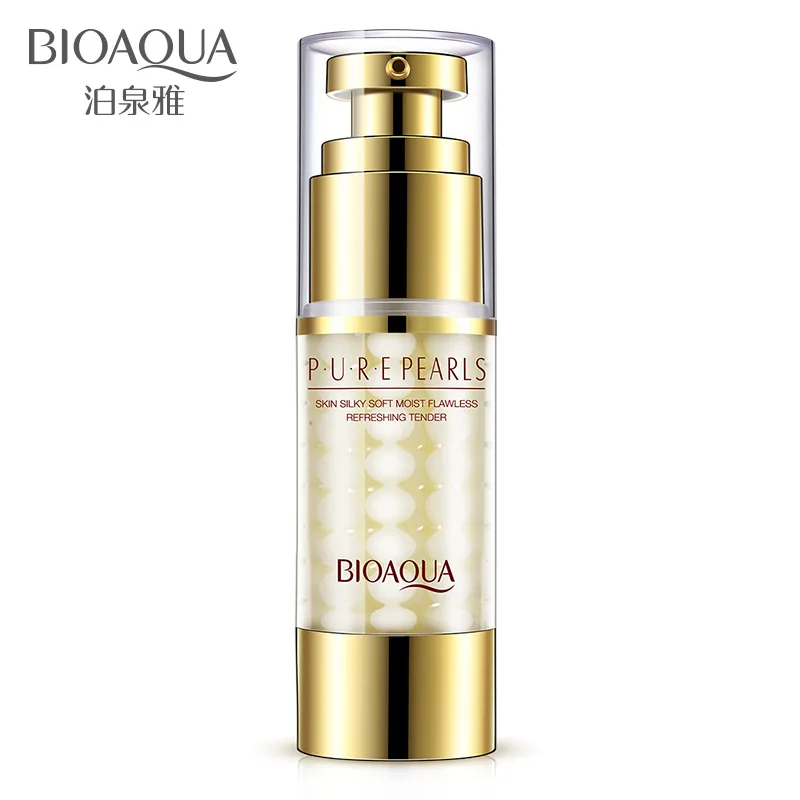 BIOAQUA Pure Pearl Collagen Hyaluronic Acid Face Skin Care Essence Moisturizing Hydrating Anti Wrinkle Anti Aging Facial Cream