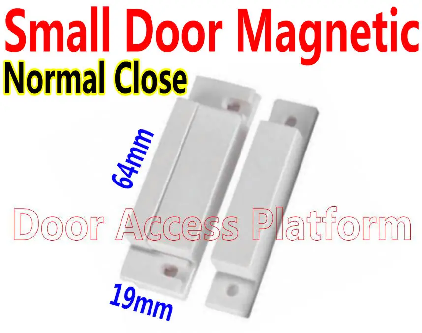 

Normal Close Door Sensor,Access Door Magnetic Sensor,Size=64x19x13mm ABS home detector sensor for access controller alarm system