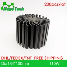Ø134*100 мм модульный светодиодный Звездный кулер для низкого и высокого зональное освещение LED Радиатор 36 монтажные отверстия для всех марок COB