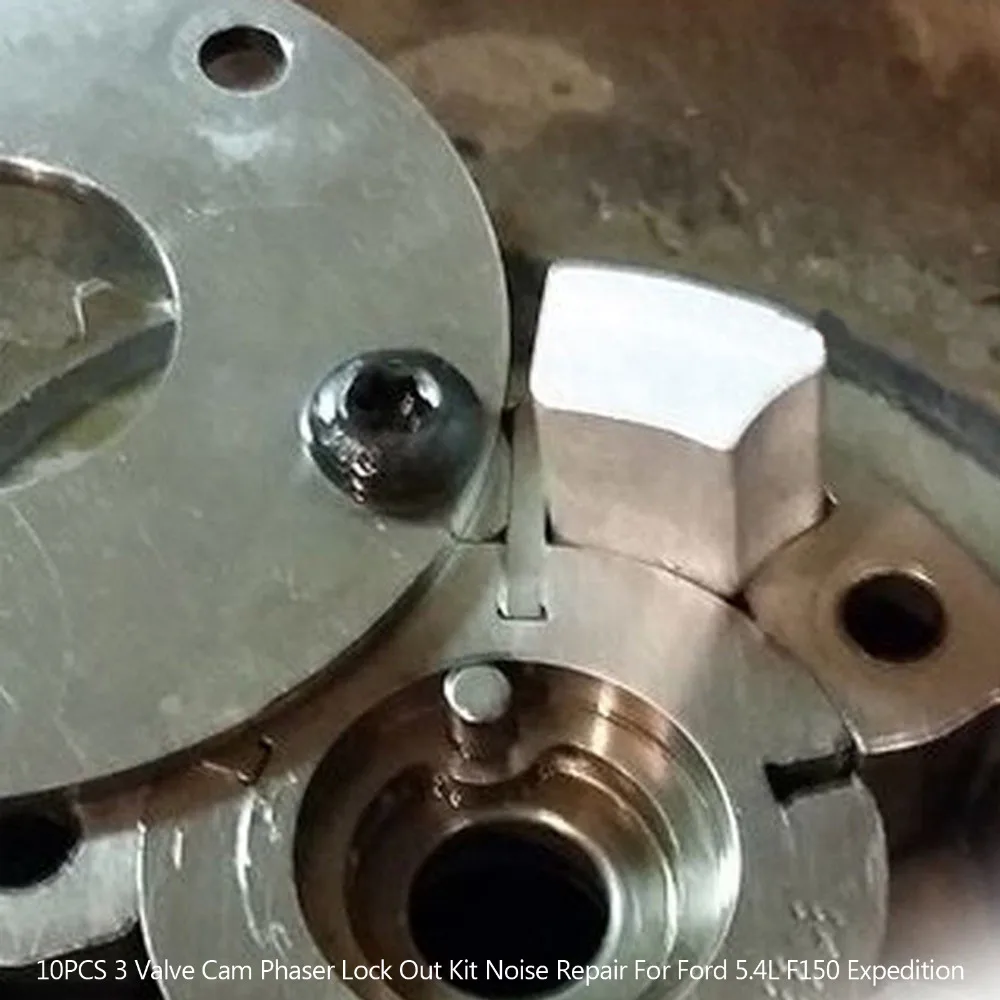 Areyourshop автомобилей 10 шт 3 клапан Cam Phaser блокировки Комплект Шум ремонт Ford 5.4L F150 экспедиции авто аксессуары