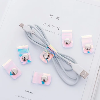 

Home Office Storage Creative Fashion Portable Data Cable Personal Buckle Compact Portable Storage Tool