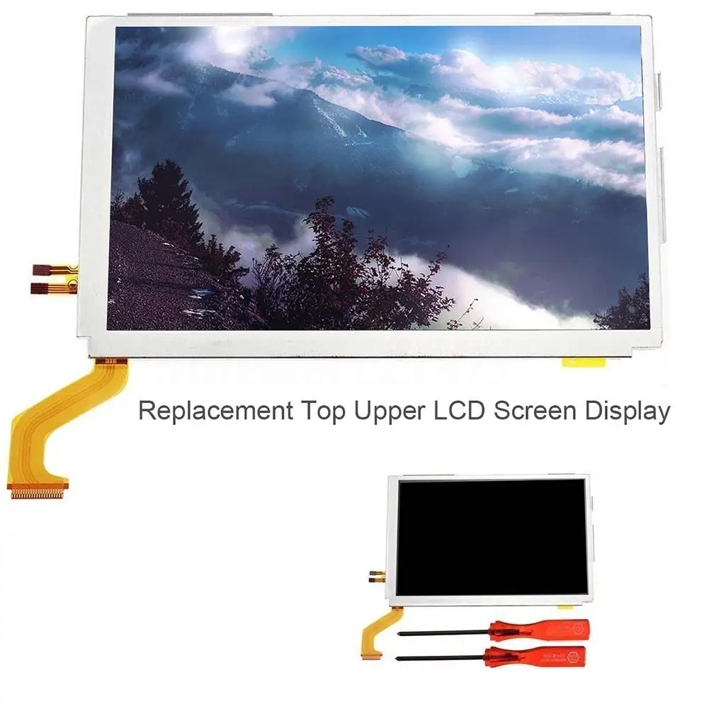 

Replacement Top Upper Flex LCD Screen Display for Nintendo 3DS Repairing Parts 2019