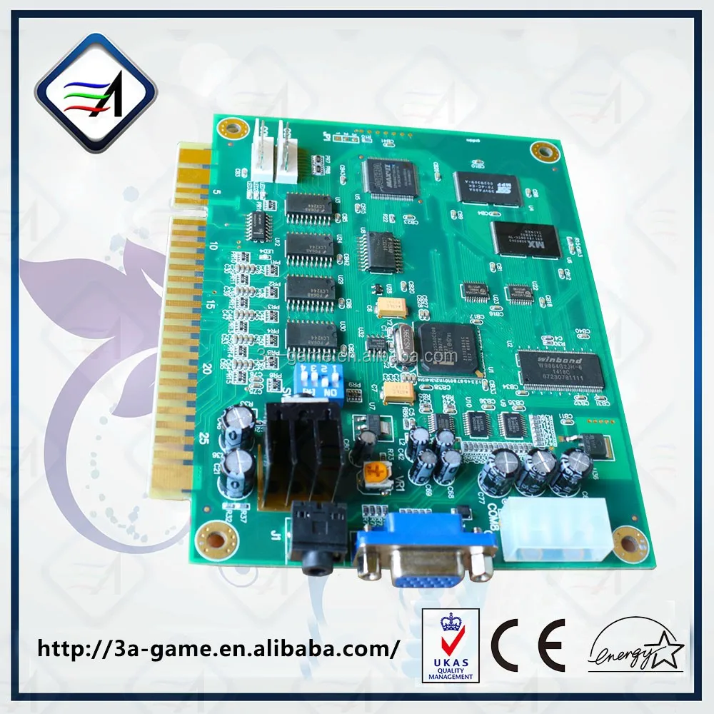 60 в 1 pcb Jamma несколько игр доска jamma Аркада доска Инициализация PAC машины игры человек