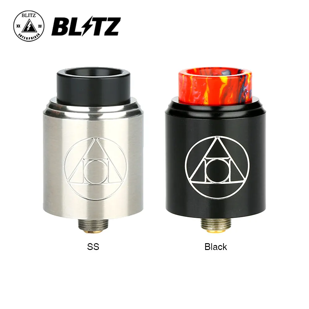 

Original Blitz Hermetic RDA Single Coil Rebuildable Atomizer W/ 22mm Diameter Compatible with Various Heating Coils Vs Manta RTA