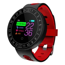 IP68 Водонепроницаемый спортивный автоматизированный браслет, измеритель артериального Давление монитор сна трекер Bluetooth Фитнес леди мужской браслет