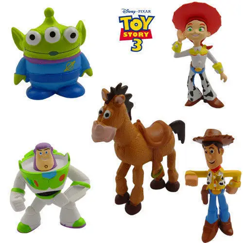 5 unids MINI TOY STORY personajes visualizar figuras niños