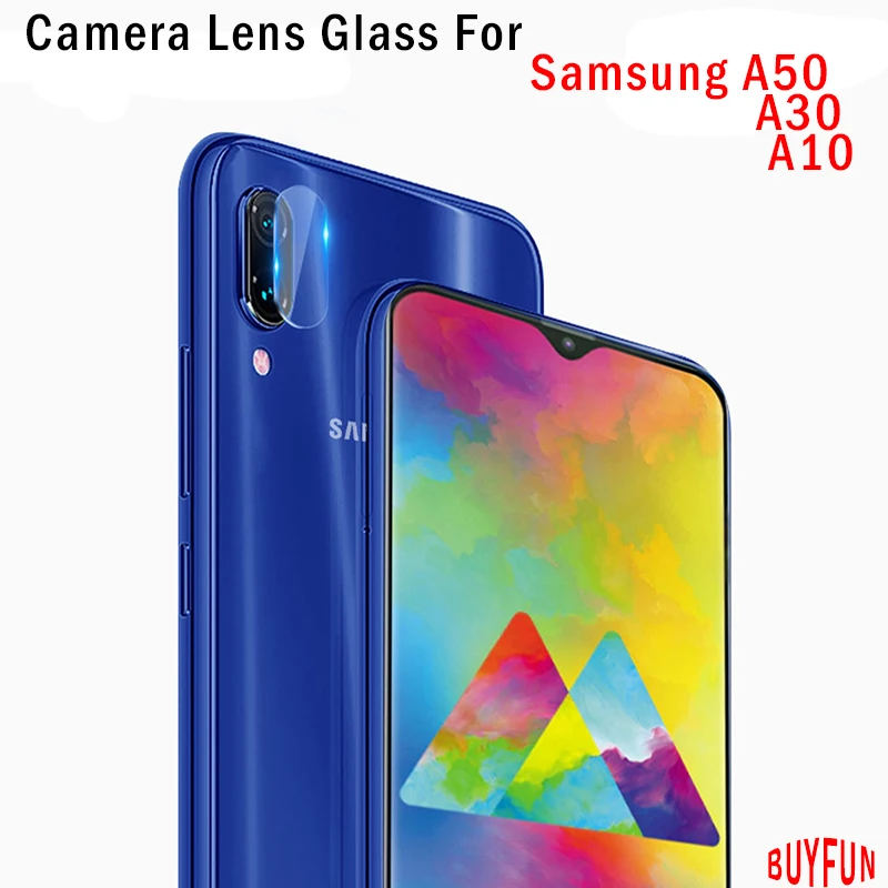 Защитная пленка BUYFUN из закаленного стекла для объектива камеры Samsung Galaxy A50