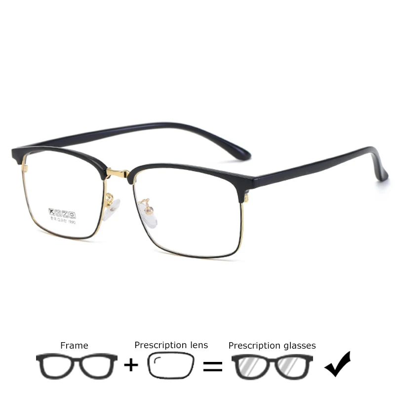 

Business Man Eyeglasses Optical Prescription Glasses Eyewear Clear Lens for Women Men Unisex Computer Glasses Myopia Spectacles