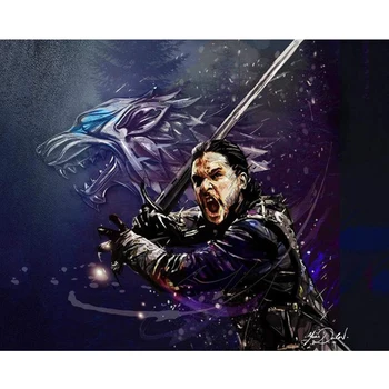 

5D DIY square round Diamond Painting Game of Thrones Cross Stitch Diamond Embroidery Pattern Rhinestone Home Decor J0572
