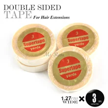 Супер лента для волос двусторонняя клейкая лента прибл. 1,27X300 см клей для волос супер лента для ленты волос