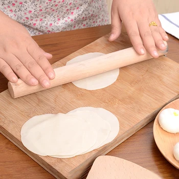 

Best Wooden Rake Diy Round Batter Pancake Crepe Spreader Rolling Pin Kitchen Tool Kit 28Cm High Quality