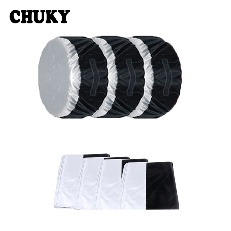 

CHUKY 1X Car Spare tire covers Dustproof and Rainproof For Honda Civic 2006-2011 2017 CRV Mazda 3 6 CX-5 CX-4 Chevrolet Captiva