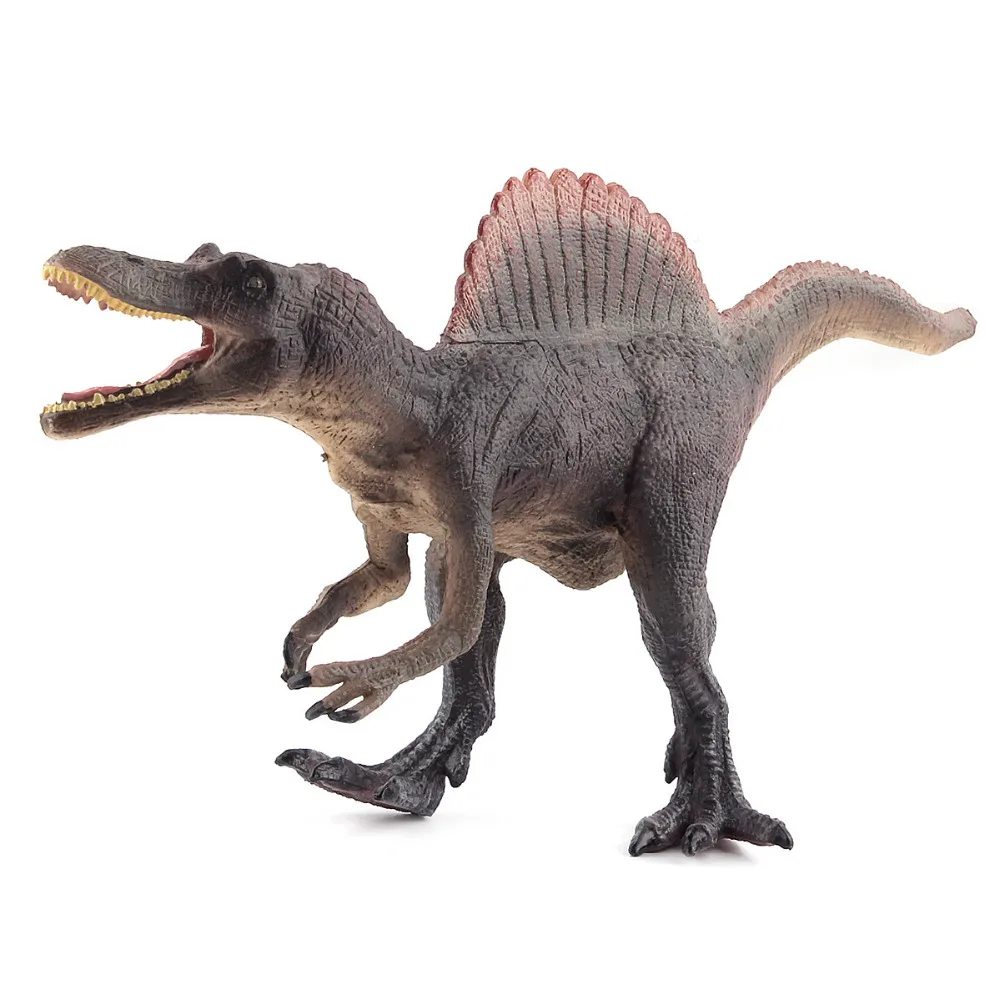 

28CM Green Grey and Orange Spinosaurus Dinosaur Models Toys Action Figures Collection Learning Educational Toys Children Gifts