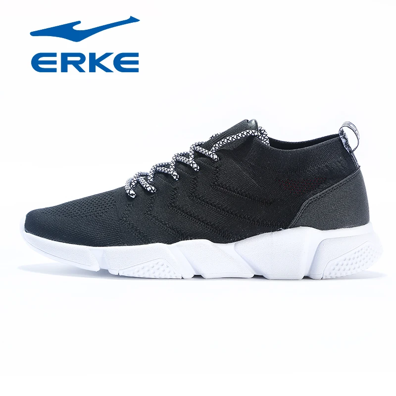 

ERKE Mens Running Shoes 2018 Breathable Mesh Lace Up Trainer Walking Shoes Outdoor Athletic Sport Sneakers for Men Comfortable