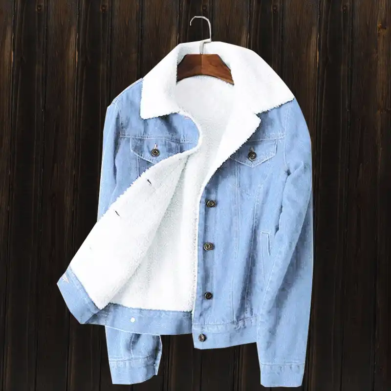 denim wool jacket womens