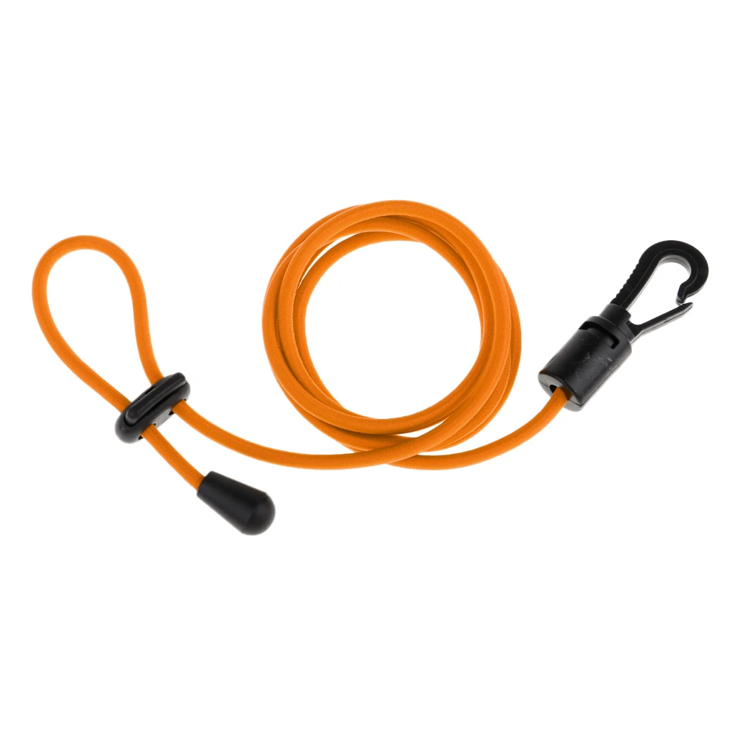 Nylon + Rubber Kayak Safety Rod Leash Fishing Rod Paddle Leash Lanyard Accessories Safety Kayak Canoe Tie Rope Accessories