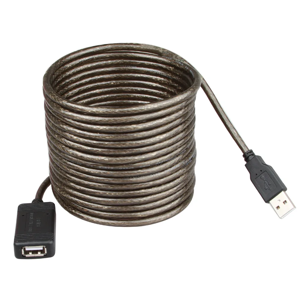30M/25M/20M/10M/5M USB Extension Cable with Built in Signal Booster