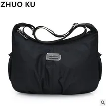 Mujeres crossbody Hobos señoras nylon bolso de viaje casual ocio moda Bolsas Bolsos Mujer marca monedero