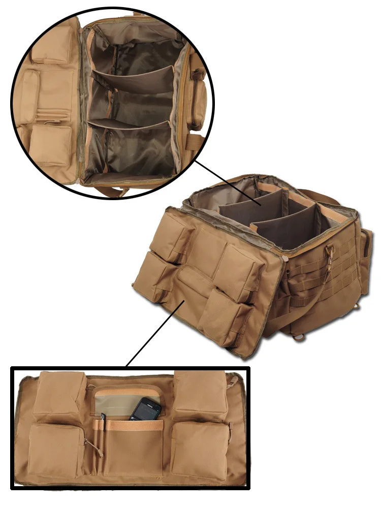Для Мужчин's винтажные дорожные сумки камуфляж Multi Функция чемодан сумка Военная Униформа большой ёмкость мужской рюкзак 55L туристические