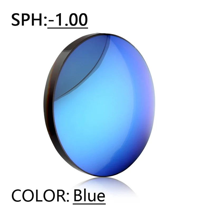 Классические мужские поляризованные солнцезащитные очки для близорукости, Ретро стиль, мужские диоптрии по рецепту, 0-6,0, оптические красные зеркальные Мужские очки для чтения, NX - Цвет линз: silver-blue lens-100