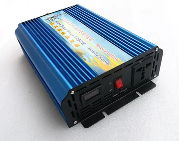 

Pure Sine Wave Solar Inverter 1000W 24V to 220V DC to AC Inverter