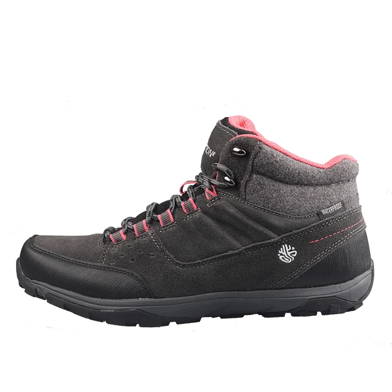 GRITION Women Waterproof Hiking Shoes Female Hunting Tactical Boots Outdoor Mountain Climbing Tourism Trekking Shoes Big Size 41