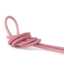 2*0,75 мм декоративный тканевый плетеный провод освещения в стиле ретро edison lanp Flex Cable-R& W