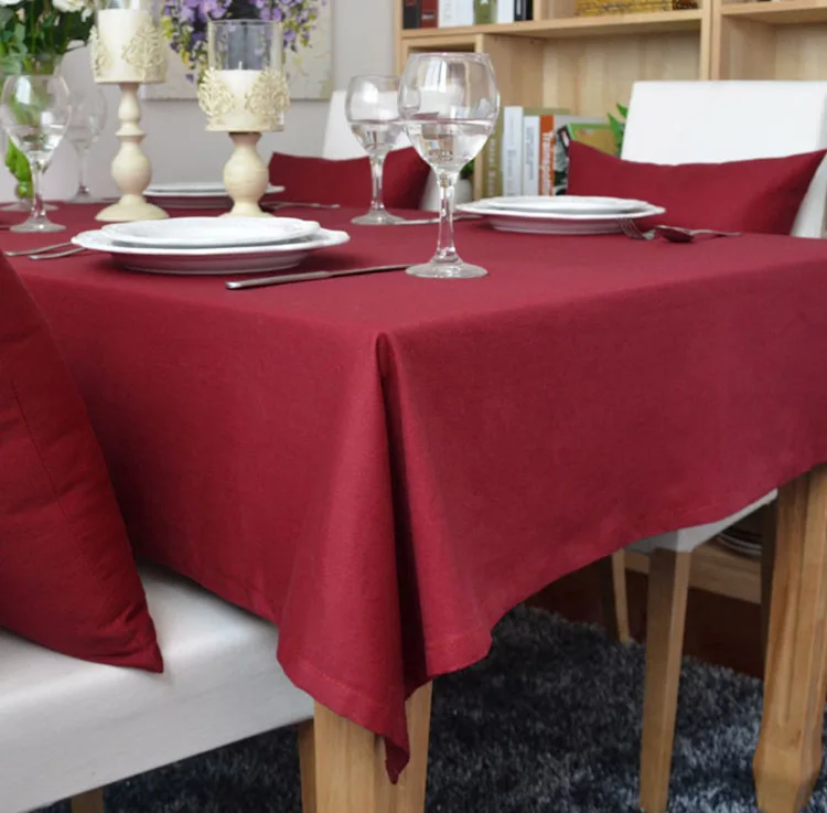 5' tablecloth round Christmas Red Table Jacquard Cloth Table Polyester/Cotton 5' tablecloth round Christmas Red Table Jacquard Cloth Table Polyester/Cotton