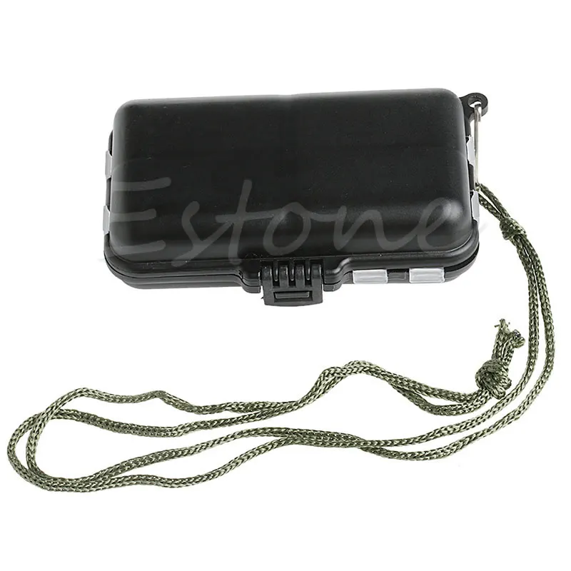 

Waterproof Fishing Lure Bait Tackle Storage Box Case Bag With 9 Compartments