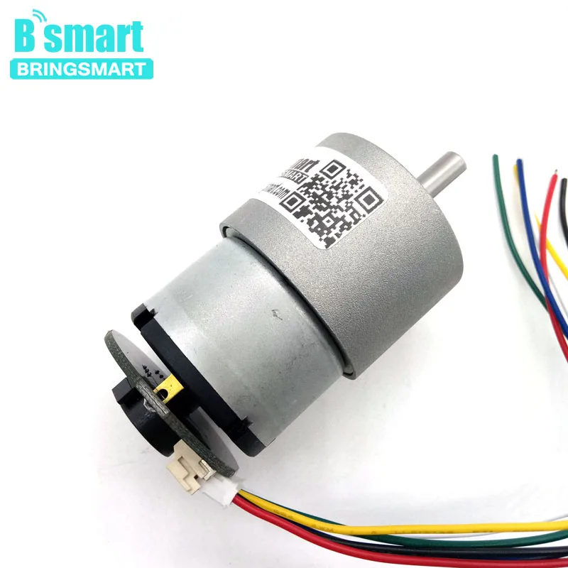 Bringsmart мотор кодировщик с частотой вращения двигателя постоянного тока 12 В