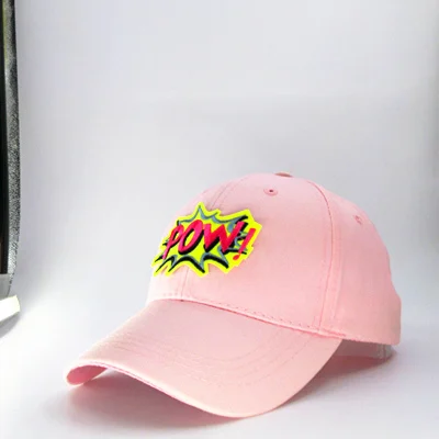 Pow письмо вышивка хлопок Casquette Бейсбол Кепки Кепки Регулируемый Snapback Шапки для детей, мужчин, женщин 305