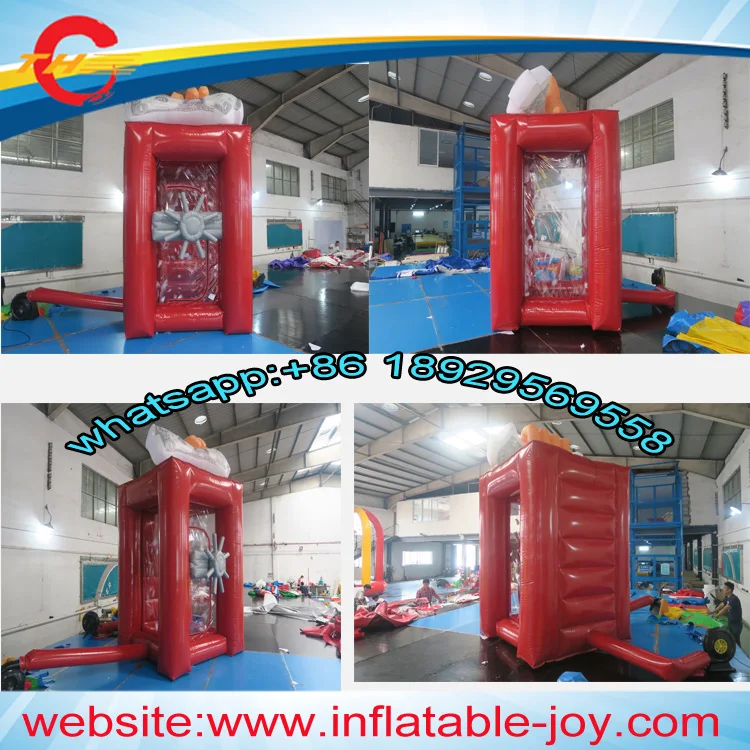 Envío libre del aire a la puerta, 2*2*2.8 MH inflable USD dinero en