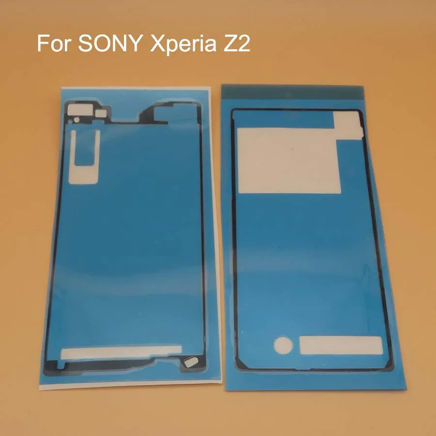 20 наборов = 40 шт. водонепроницаемые клейкие ленты для SONY Xperia Z2 L50W D6503 передний ЖК