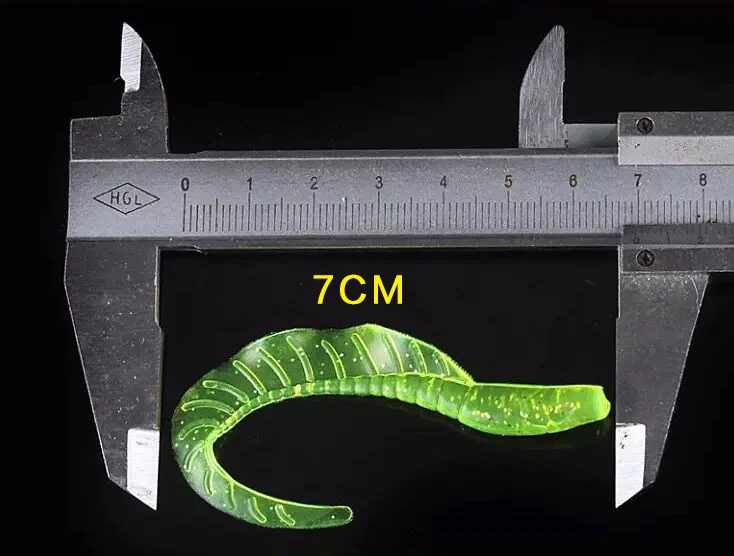 10 шт. мягкие приманки рыболовные приманки 5,8 см 8,6 см искусственная силиконовая Мягкая червячная юбка Хвостовая свинцовая головка