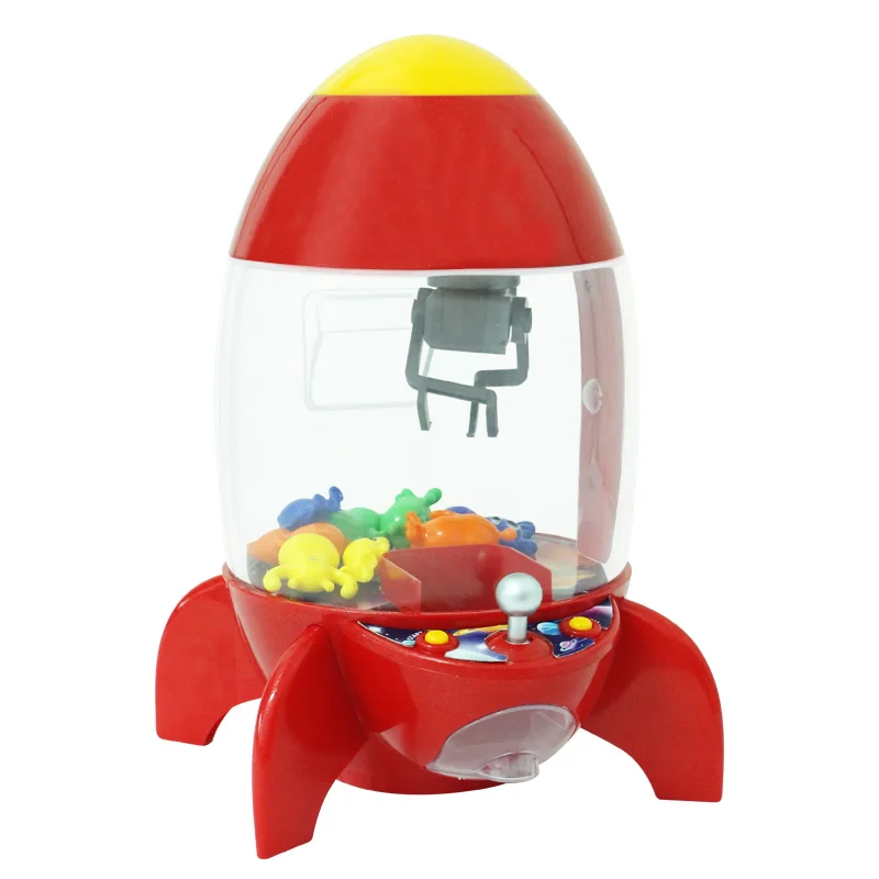 Игровой автомат с монетоприемником настольный мини-коготь Gumball Candy Grabber кран аркадная машина игры игрушки куклы захват для детей Подарки